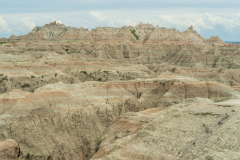 The Badlands in South Dakota