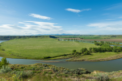 The Missouri River near Fort Benton, MT