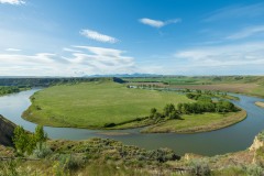 The Missouri River near Fort Benton, MT