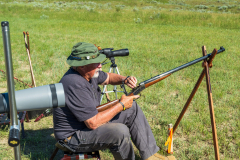 Me loading my 1874 replica Remington Rolling Block