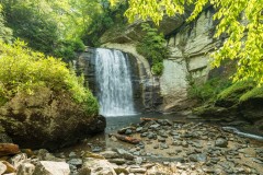 Waterfall near Mount Piskah in North Carolina