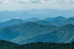 Overlook from the Blue Ridge Parkway