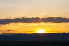Sunset at Moonscape Overlook