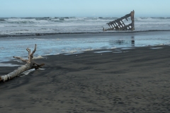 The Wreck of the Peter Iredale.  Oregon Coast