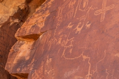 Petroglyphs at the Valley of Fire