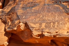 Petroglyphs at the Valley of Fire