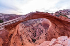 Photo of Eggshell Arch early evening