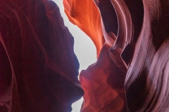 Photo taken at the Upper Antelope Canyon