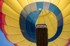 Photo of a Hot Air Balloon being launched at the Temecula Wine Festival