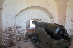 Photo of one of the Main Guns at Fort Pulaski near Savannah, GA