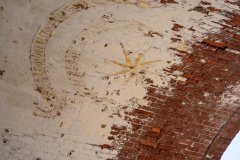 Photo of the last remaining Artwork left by the Union Troops at Fort Pulaski near Savannah, GA. The Inscription says " The Union will Live Forever".