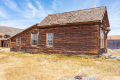 Photo of an old house in Bodie, CA