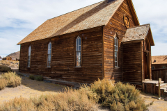 Photo of an Old Church in Bodie, CA