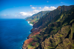 Photo of the NaPali Coastline in Kauai, Hawaii