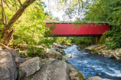 Photo of the Covered Bridge at McConnels Mill