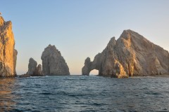 Photo of the hole in the Wall at Lands End in Cabo San Lucas, Mexico
