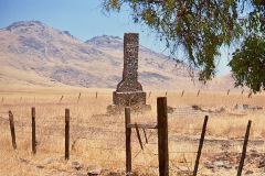 Photo of an old Chimney in the foothills near Yosemite.  This was taken from a 35mm slide over 40 years ago.