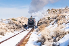Engine # 81 steaming through the cut