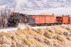 Engine # 81 on the final leg back to the yard