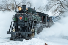 Engine # 81.  Coming back into the Ely, NV Yard