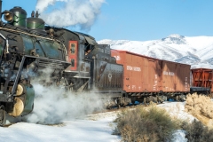 Engine # 81.  Steaming back to the Ely, NV Yard