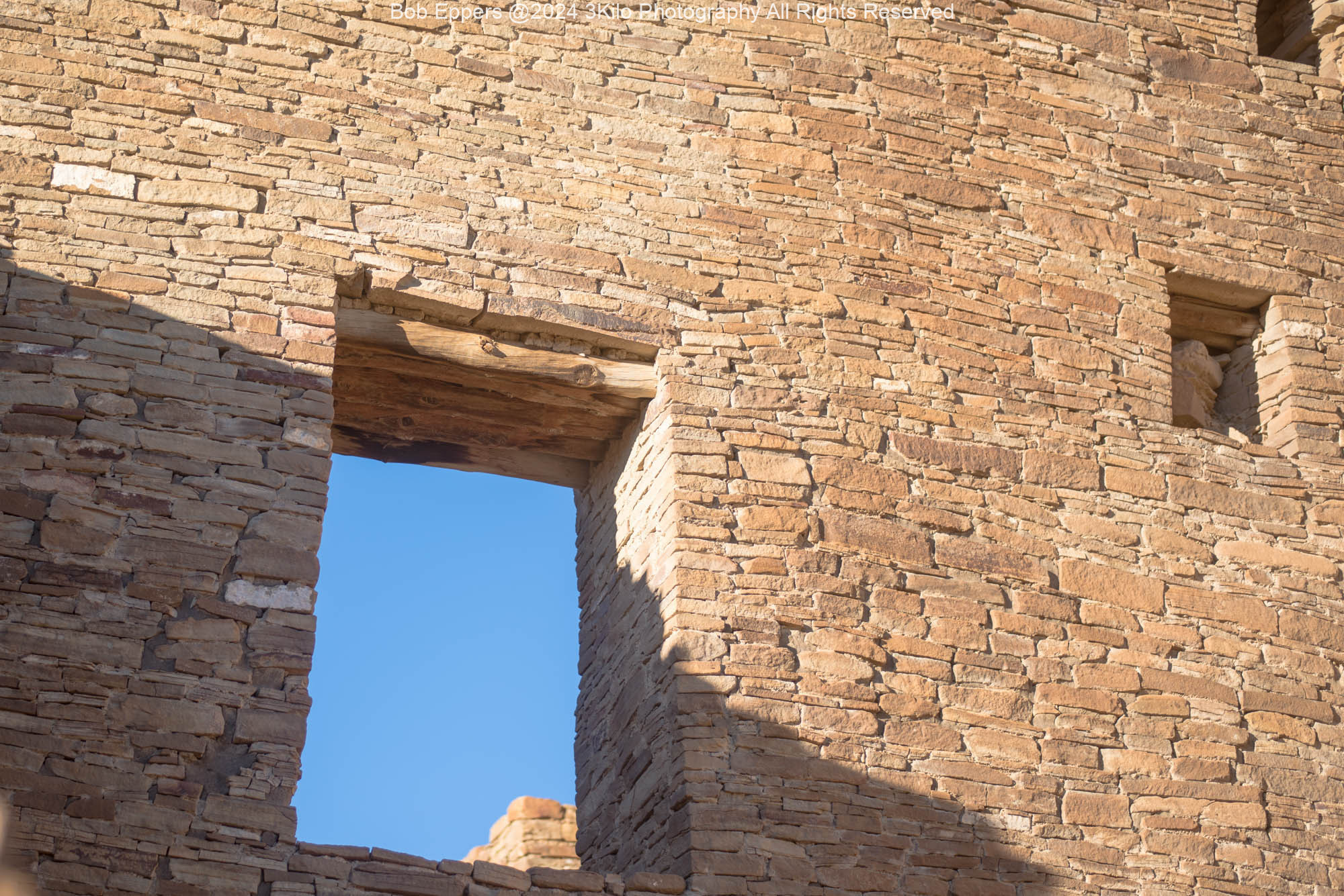 Photo of Window at Chaco Canyon