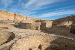 Photo of Ceremonial Pits at Chaco Canyon