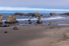 Photo of Bandon Beach late afternoon
