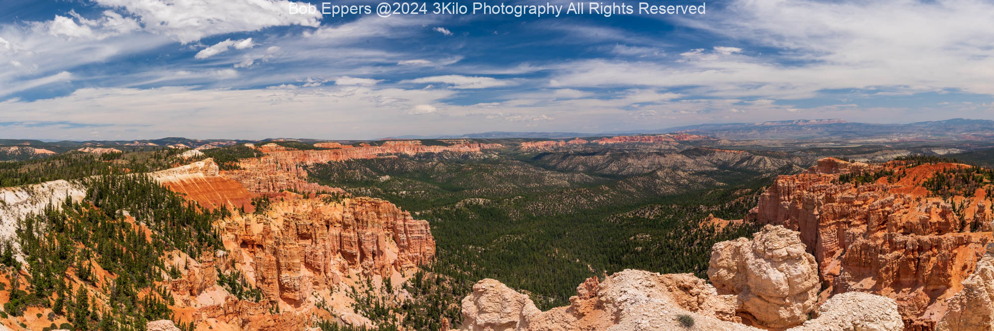 Photo of Bryce Canyon from 9100 feet.