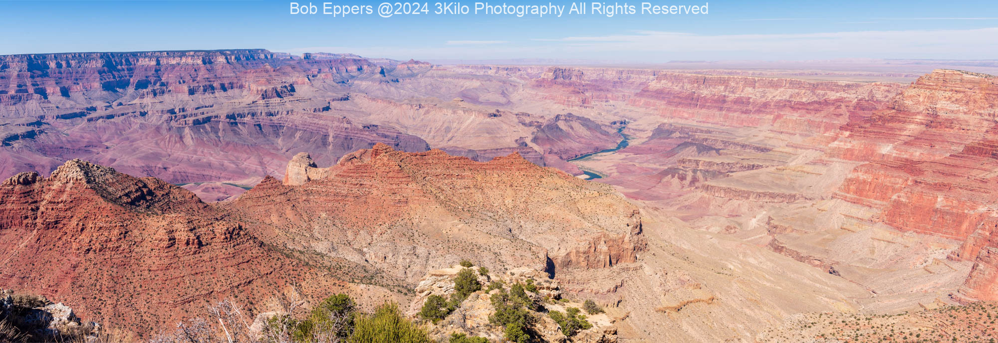 Photo of Navajo Point on the South Rim of the Grand Canyon