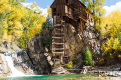 Photo of the Old Crystal Mill in Colorado