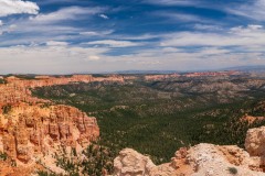 Photo of Bryce Canyon from 9100 feet.