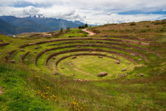 Photo  of Inca Circular Terracing in the Sacred Valley, Peru
