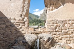 Photo of a Natural Spring in Ollantaytambo Fortress