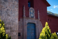 Photo of the Church at the Monastery in Ollantaytambo.