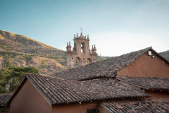 Photo of a Monastery in the Sacred Valley, Peru