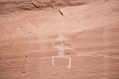 Photo of  a Canyon de Chelly Petroglyph