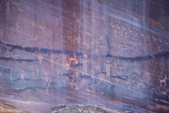 Photo of a Canyon de Chelly Petroglyph