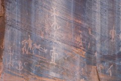 Photo of a Canyon de Chelly Petroglyph