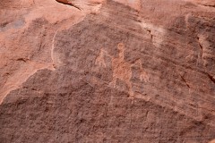 Photo of a Canyon de Chelly Petroglyph