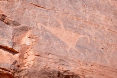 Photo of the Triangle Man in Canyon de Chelly