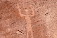 Photo of the Alien.  Canyon de Chelly.
