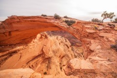 Photo of Eggshell Arch late afternoon.