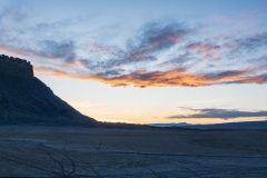 Factory Butte at Sunset