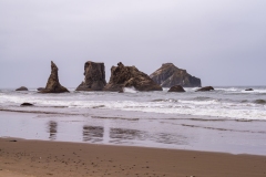 Photo of Bandon Beach in the Fog