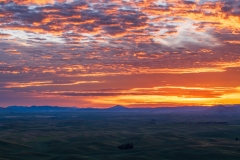 Sunrise at the Palouse from Steptoe Butte