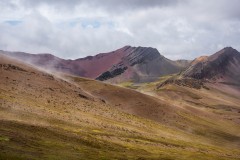 Photo of the Rainbow Valley in Peru