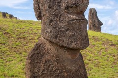 Photo of Buried Moai at the Quarry on Easter Island