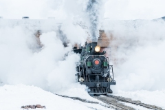 Engine # 81 leaving the Barn for an early morning run