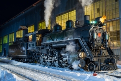 Night time photo shoot with Engine # 81